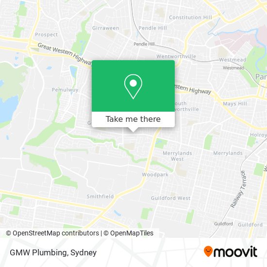 GMW Plumbing map