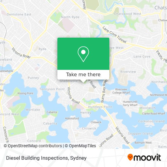 Diesel Building Inspections map