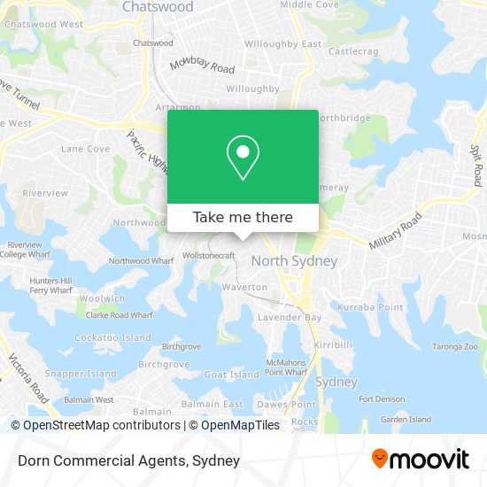 Dorn Commercial Agents map