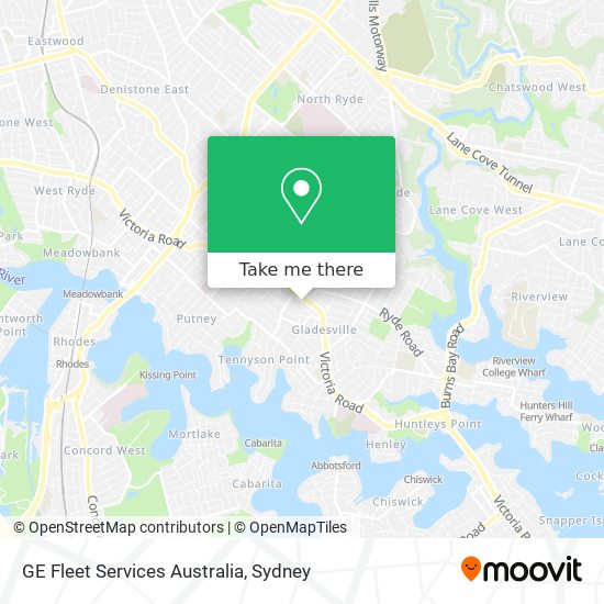 Mapa GE Fleet Services Australia