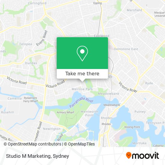 Studio M Marketing map