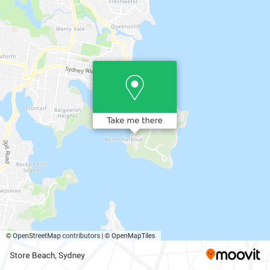 Store Beach map