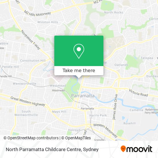 North Parramatta Childcare Centre map