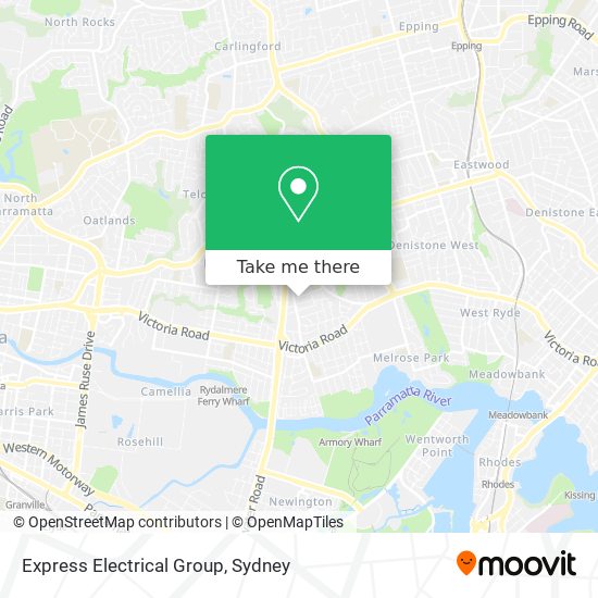 Express Electrical Group map