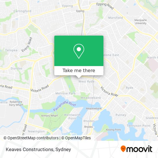 Keaves Constructions map