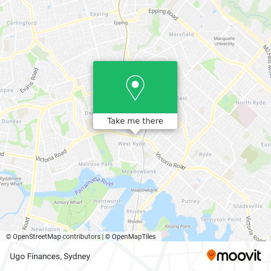 Ugo Finances map