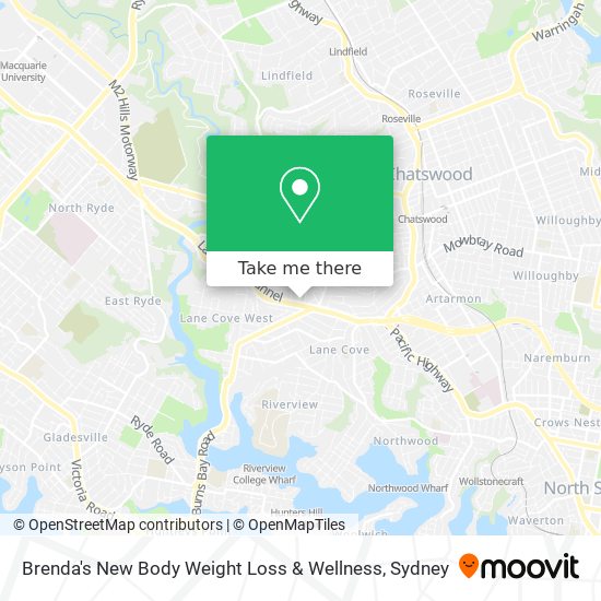 Brenda's New Body Weight Loss & Wellness map