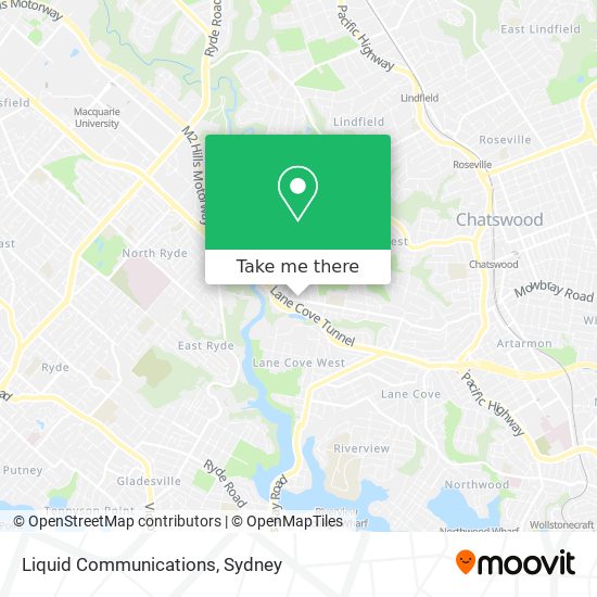 Liquid Communications map