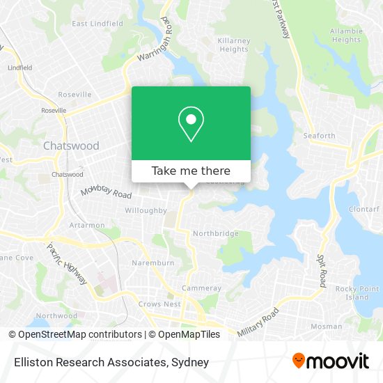 Elliston Research Associates map