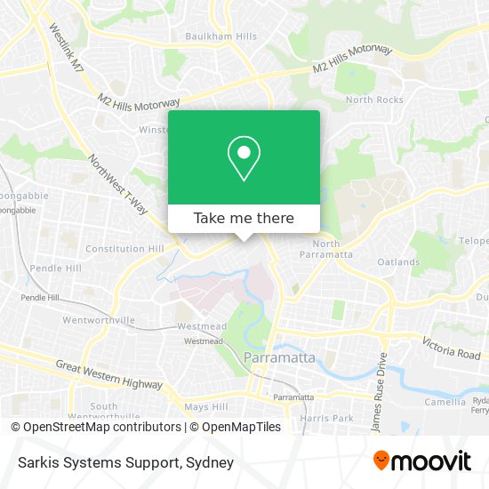 Sarkis Systems Support map