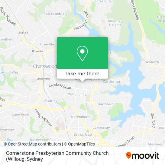Cornerstone Presbyterian Community Church map