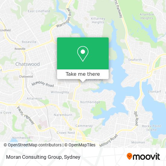 Mapa Moran Consulting Group