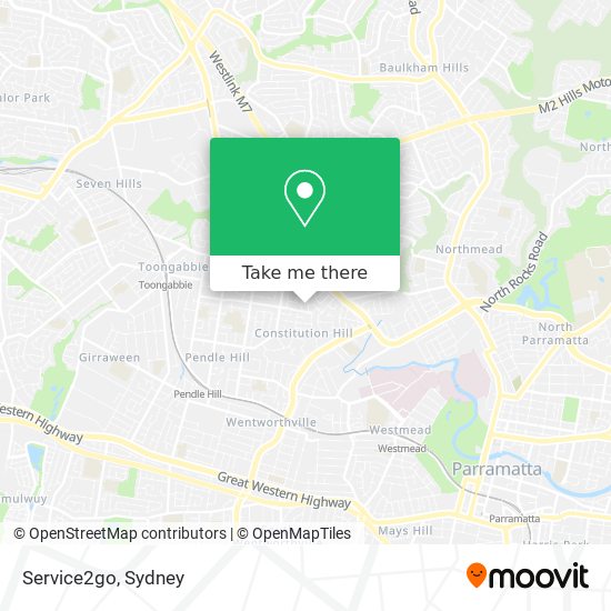 Service2go map