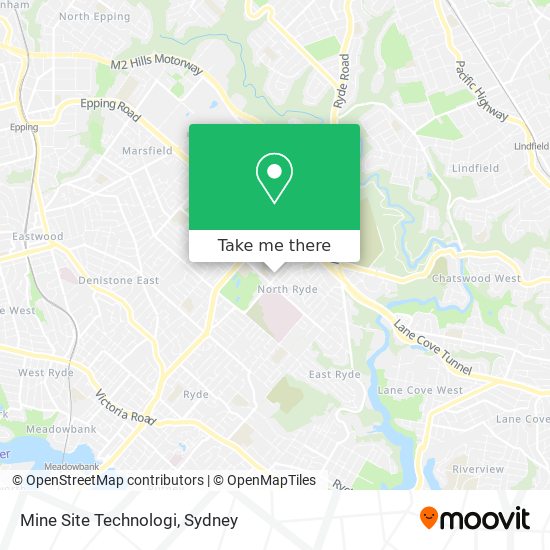 Mine Site Technologi map