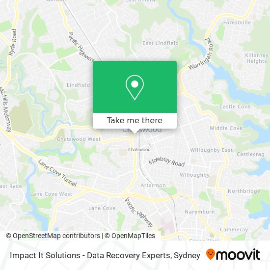 Impact It Solutions - Data Recovery Experts map