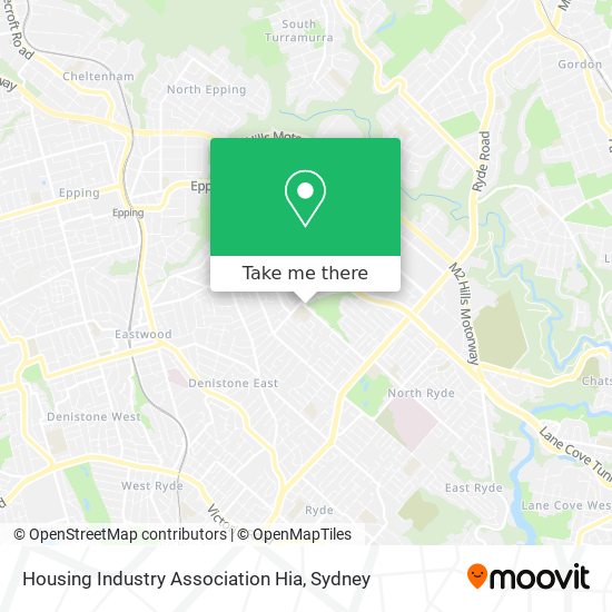 Housing Industry Association Hia map