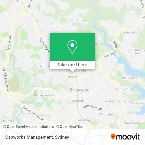 Capworks Management map