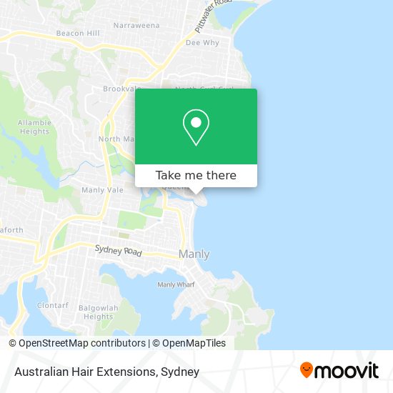 Australian Hair Extensions map