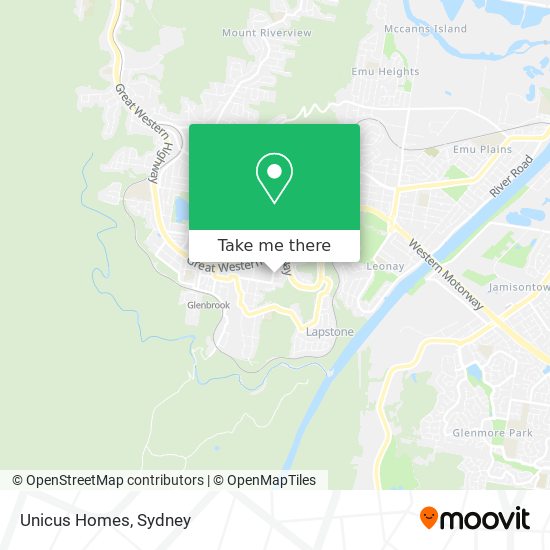 Unicus Homes map