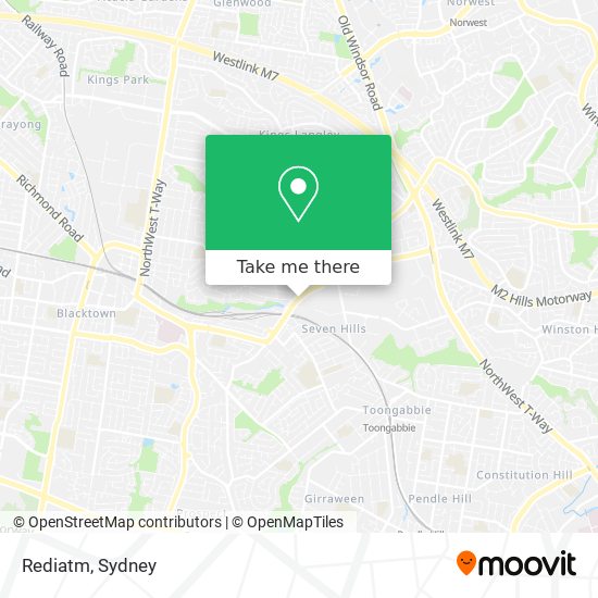 Rediatm map