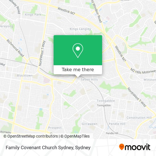 Mapa Family Covenant Church Sydney