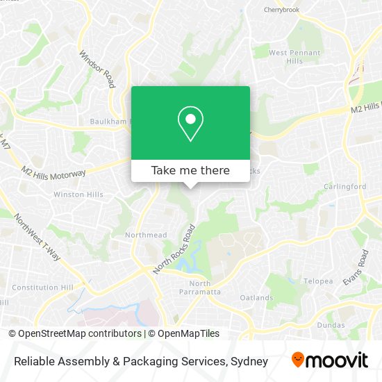 Reliable Assembly & Packaging Services map