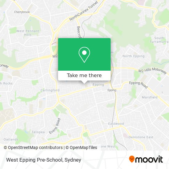 West Epping Pre-School map