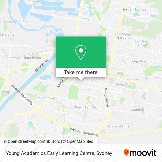 Young Academics Early Learning Centre map