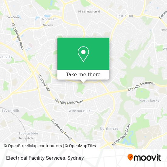 Electrical Facility Services map