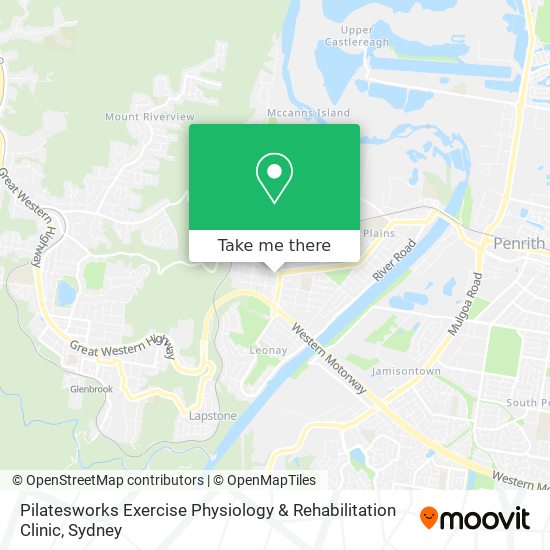 Pilatesworks Exercise Physiology & Rehabilitation Clinic map
