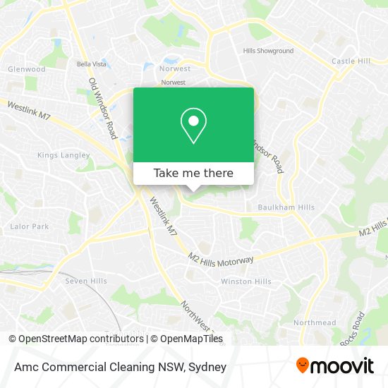 Amc Commercial Cleaning NSW map