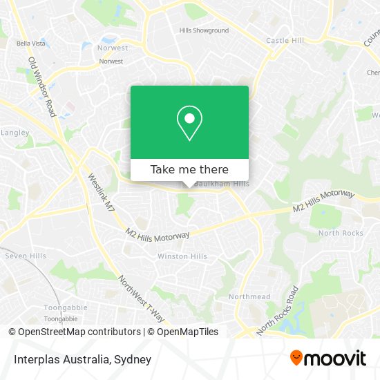 Interplas Australia map