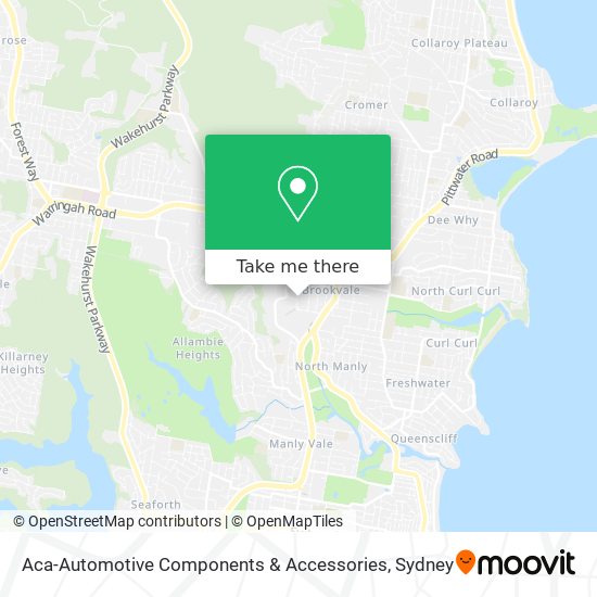 Mapa Aca-Automotive Components & Accessories