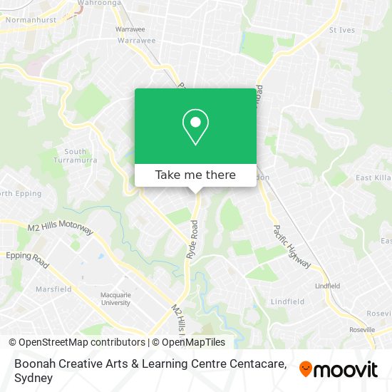 Boonah Creative Arts & Learning Centre Centacare map