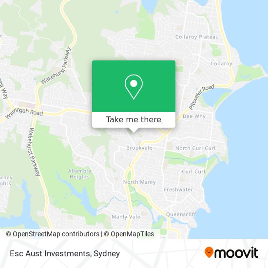 Mapa Esc Aust Investments