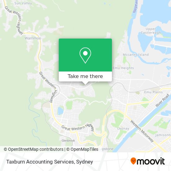 Taxburn Accounting Services map