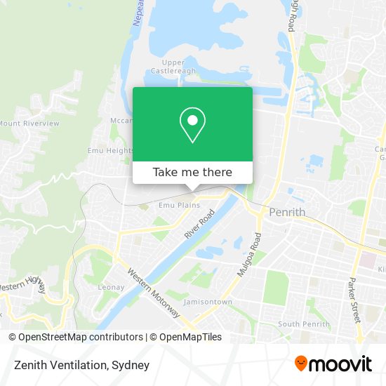 Zenith Ventilation map