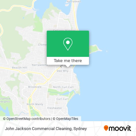 John Jackson Commercial Cleaning map