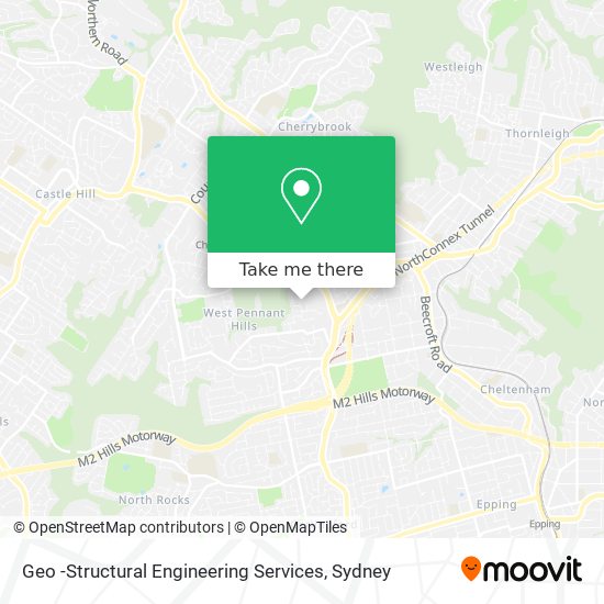 Geo -Structural Engineering Services map