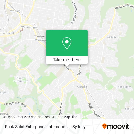 Rock Solid Enterprises International map