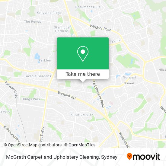 McGrath Carpet and Upholstery Cleaning map