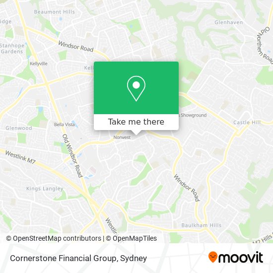 Cornerstone Financial Group map