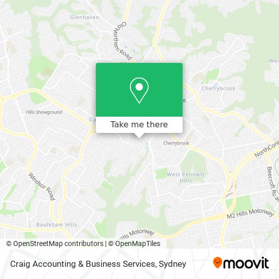 Craig Accounting & Business Services map