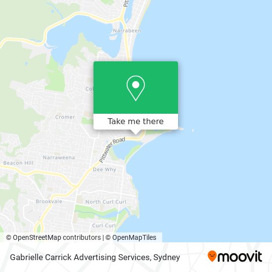 Mapa Gabrielle Carrick Advertising Services