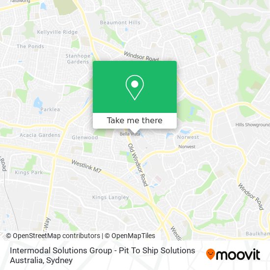 Intermodal Solutions Group - Pit To Ship Solutions Australia map