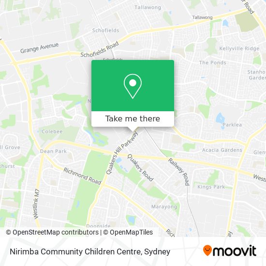 Nirimba Community Children Centre map