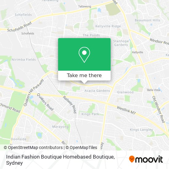 Mapa Indian Fashion Boutique Homebased Boutique