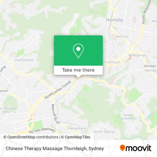 Mapa Chinese Therapy Massage Thornleigh