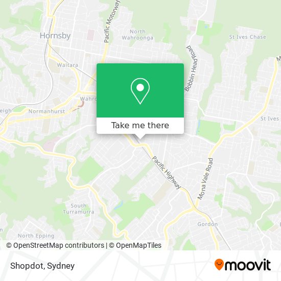 Shopdot map