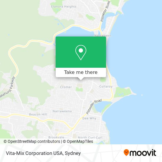 Mapa Vita-Mix Corporation USA